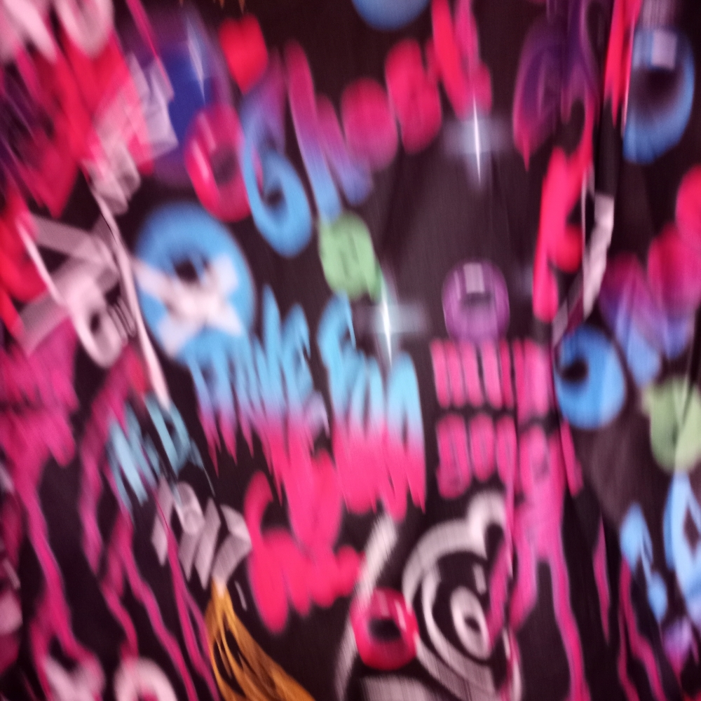 #5. SHEIN Top Shirt Letter All Over Print Tee 3X - Picture 5 of 8